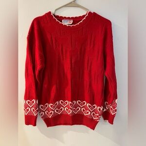 Vintage America Pride Acrylic made in the USA women’s size large sweater